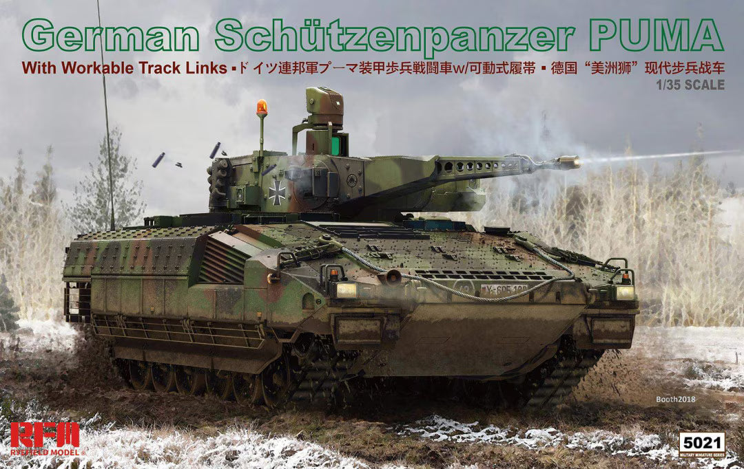 Rye Field 1/35 German Schutzenpanzer PUMA 5021 Model Kit