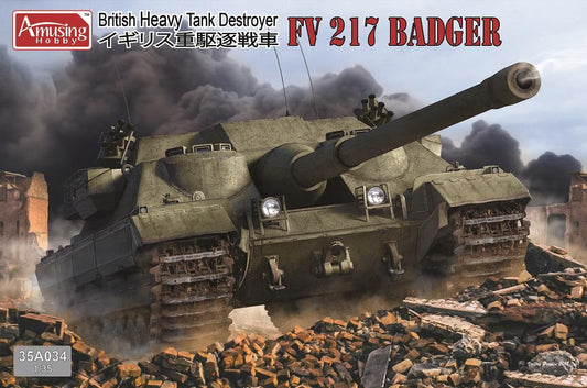 Amusing Hobby 1/35 British Heavy tank Destroyer FV 217 Badger