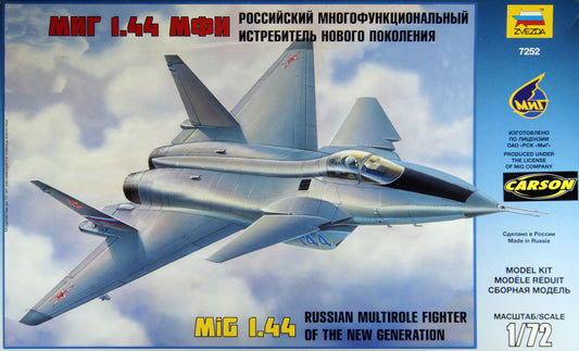 Zvezda 1/72 Russian Multirole Fighter of the New Generation MiG 1.44