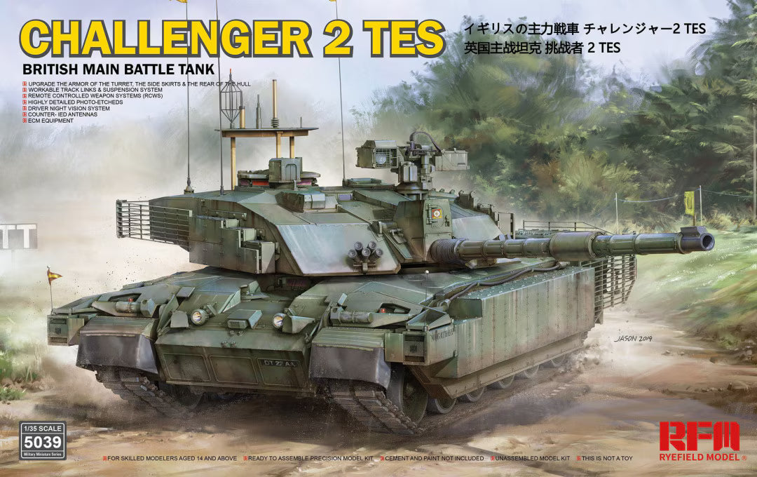 Rye Field 1/35 Challenger 2 TES British Main Battle Tank 5039
