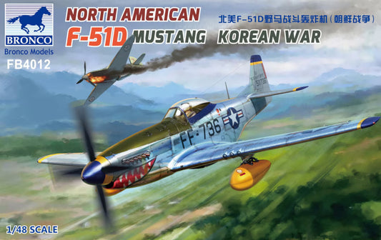Bronco Models 1/48 North American F-51D Mustang