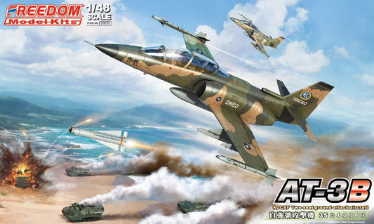 Freedom Model 1/48 ROCAF AT-3B Two Seat Ground Attack Aircraft
