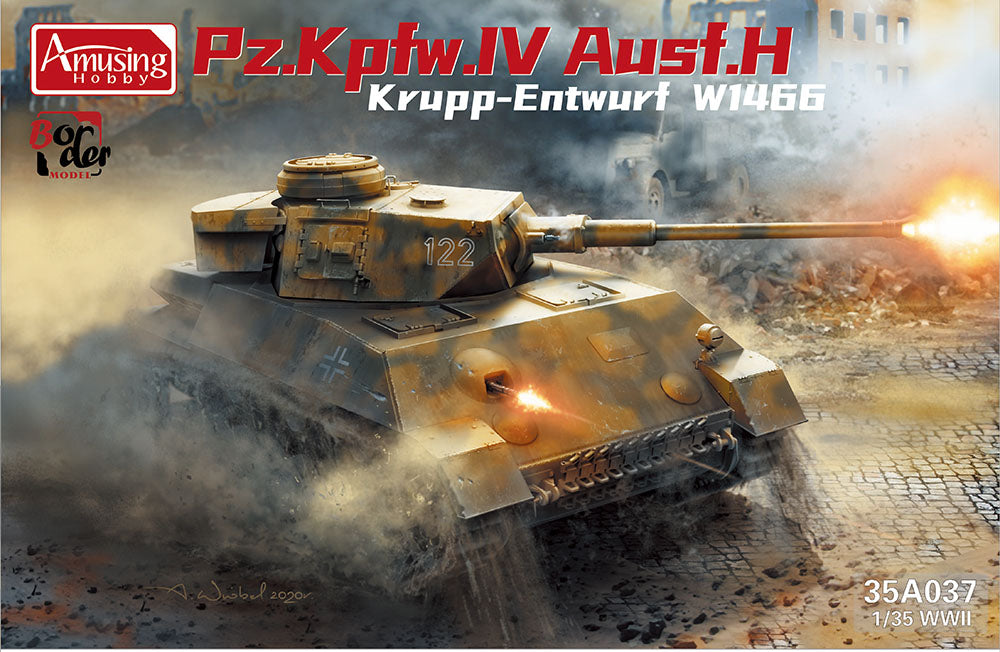 Amusing Hobby 1/35 Panzer IV Ausf.H Model Kit