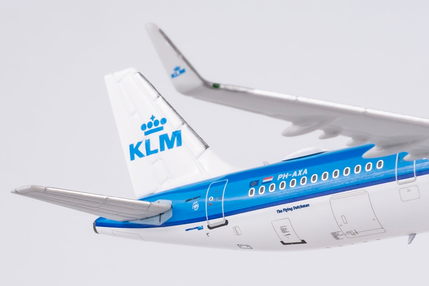 NG Models 1/400 KLM Royal Dutch Airlines A321neo PH-AXA "Koninginnepage / Swallowtail