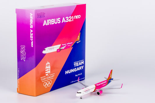 NG Models 1/400 Wizz Air A321neo HA-LGI Team Hungary livery