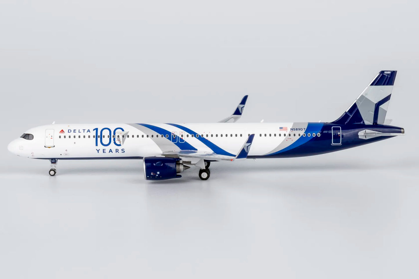 NG Models 1/400 Delta Air Lines A321neo N589DT Special Paint For The 100th Anniversary