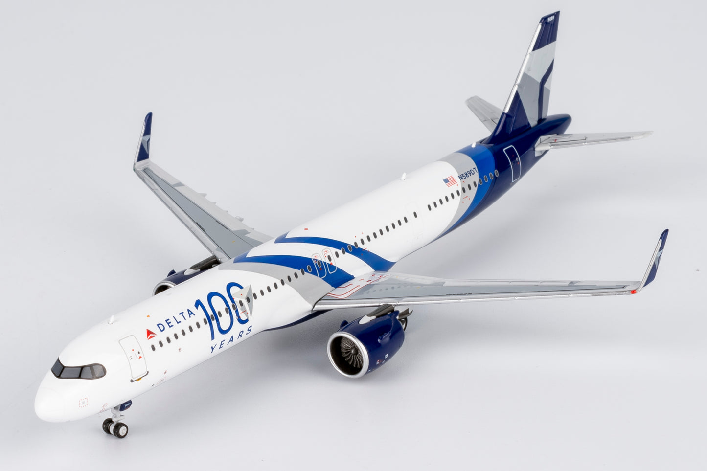 NG Models 1/400 Delta Air Lines A321neo N589DT Special Paint For The 100th Anniversary