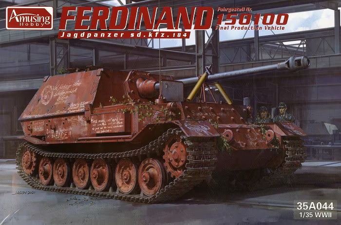 Amusing Hobby 1/35 Ferdinand No 150100 Jagdpanzer Sd.kfz.184