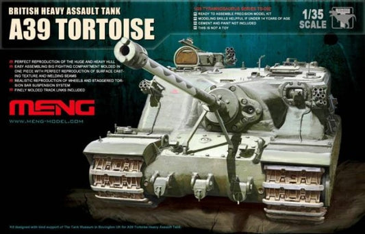 Meng Model 1/35 TS-002 British Heavy Assault Tank A39 Tortoise Model Kit