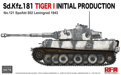 Rye Field 1/35 Sd.Kfz.181 Tiger I Initial Production Leningrad 1943