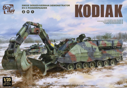 Border Model 1/35 Kodiak AEV-3 Pionierpanzer 2 in 1 BT-011 Model Kit