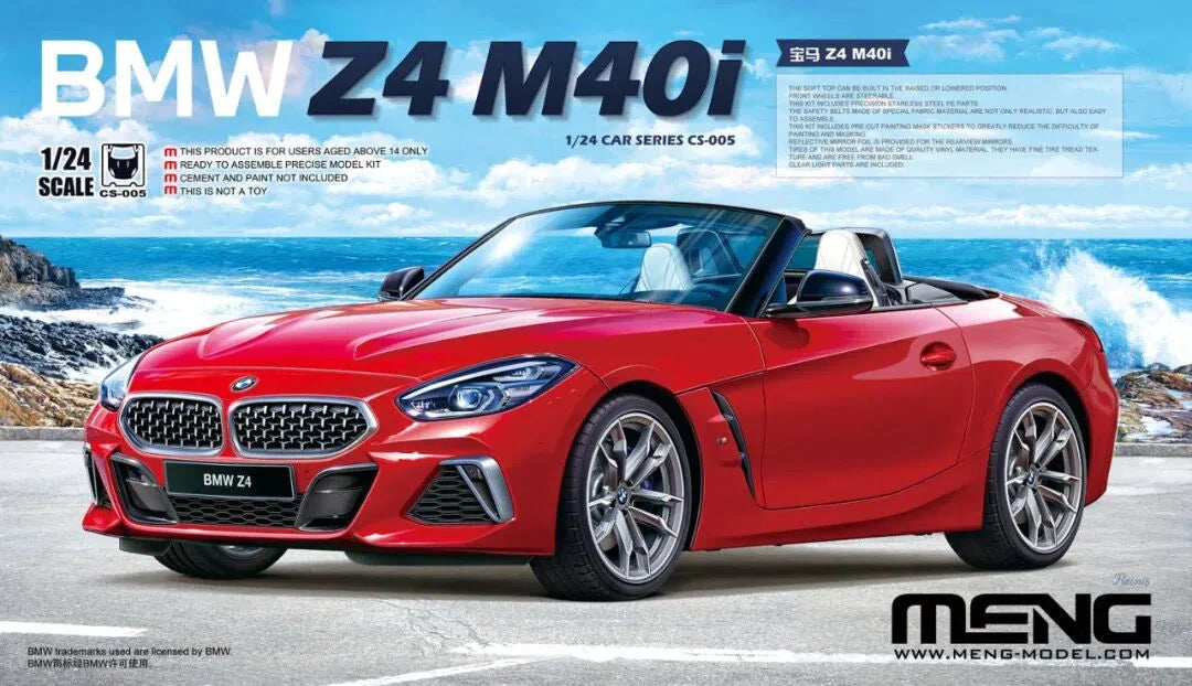 Meng Model 1/24 BMW Z4 M40i CS-005