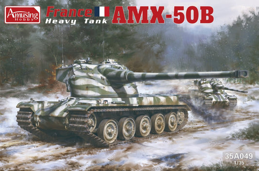 Amusing Hobby 1/35 AMX-50B France Heavy Tank