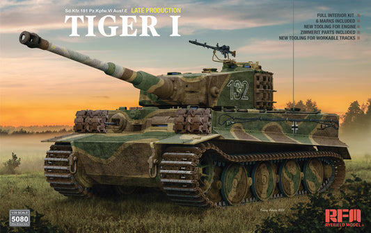 Rye Field 1/35 Sd.Kfz. 181 Pz.kpfw. VI Ausf. E Tiger I Late 5080