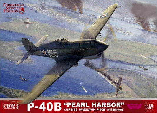 Great Wall Hobby 1/32  L3202 P-40B "Pearl Harbor" 1941