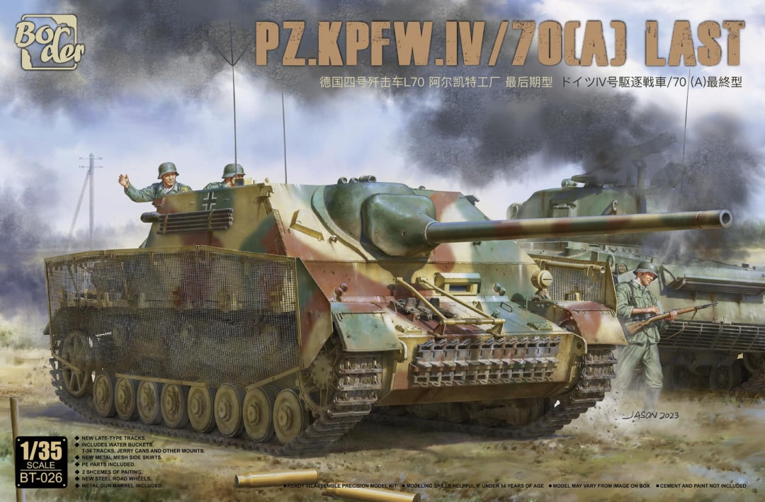 Border Model 1/35 Pz.Kpfw. IV L/70(A) Last Model KIt