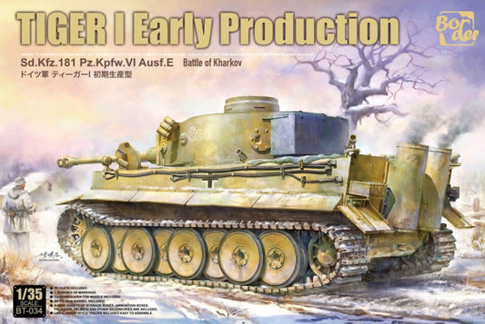Bordeer Model 1/35 Tiger I Early Production Battle Of Kharkov Model Kit