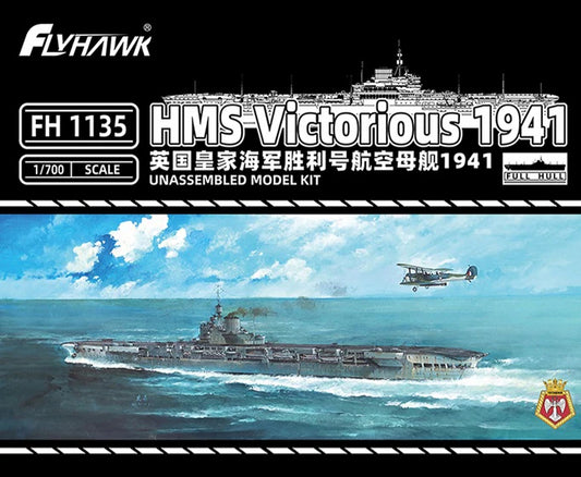 FlyHawk 1/700 HMS Victorious 1941 Model Kit