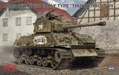 Rye Field 1/35 M4A3 76W HVSS Early Type 5092 Model Kit