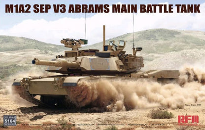 Rye Field 1/35 M1A2 SEP V3 Abrams Main Battle Tank 5104 Model Kit