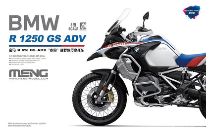 Meng Model 1/9 BMW R 1250 GS ADV (Pre-Coloured Version) MT-005s