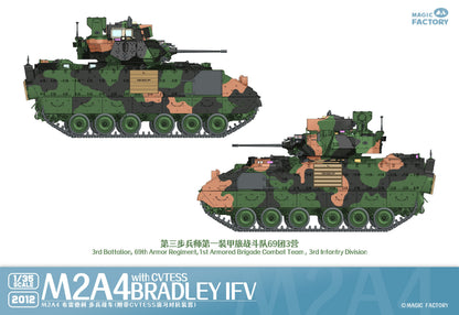Magic Factory 1/35 2012 M2A4 Bradley IFVwith CVTESS Model Kit