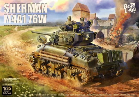 Border Model 1/35 Sherman M4A1 76W Model Kit