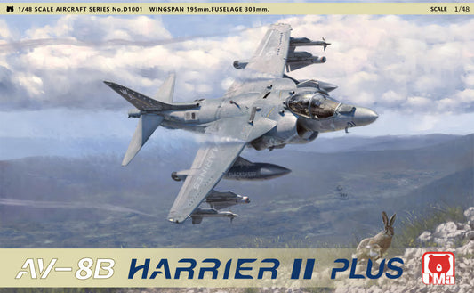 UMa Model 1/48 AV-8B Harrier II Plus D1001 Model Kit