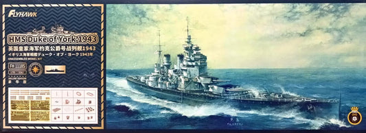 FlyHawk 1/700 HMS Duke of York 1943 Deluxe Edition Model Kit