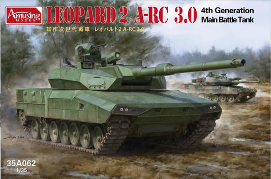 Amusing Hobby 1/35 Leopard 2 A-RC 3.0 4 Generation MBT Model Kit