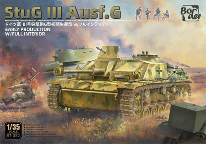 Border Model 1/35 StuG III Ausf. G Early Production w/Full Interior BT-052 Model Kit