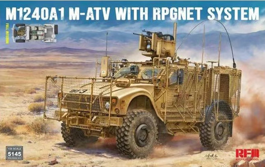 Rye Field 1/35 5145 U.S MRAP M1240A1 M-ATV with RPGNET System