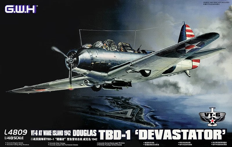 Great Wall Hobby 1/48 Douglas TBD-1 Devastator Model Kit