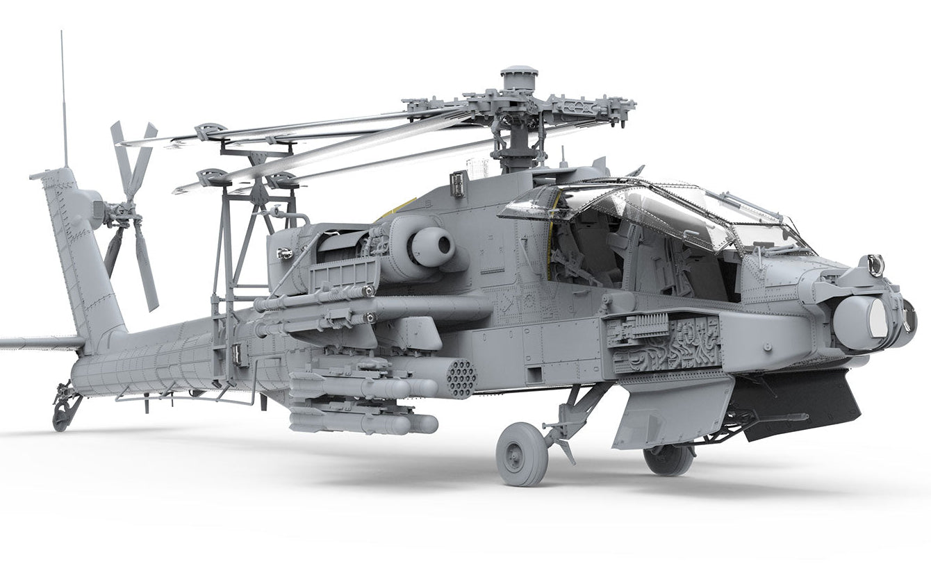 Meng Model 1/35 Boeing AH-64D Apache Longbow Attack Helicopter