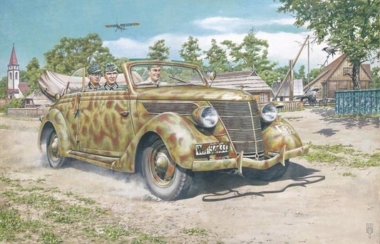 Roden 1/35 Ford V8-G81 Cabriole MOdel KIt