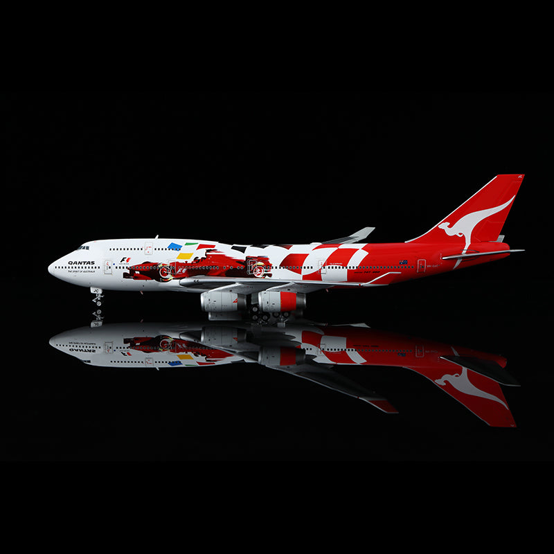 HX Models 1/400 Qantas Boeing 747-400 VH-OJC “2000 Australian Grand Prix”