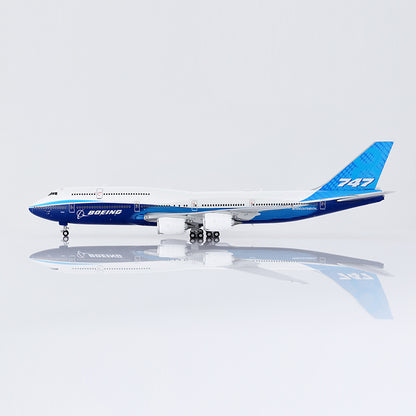 HX Models 1/400 Boeing Company B747-8 Blue "House livery"