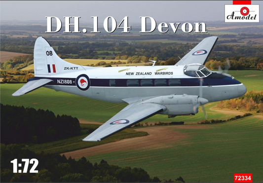 Amodel 1/72 72334 DH.104 Devon Model Kit