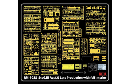 Rye Field 1/35 StuG.III Ausf.G Late Production w/Full Interior 5088