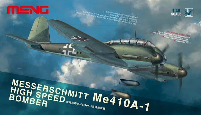 Meng Model 1/48 Messerschmitt Me 410A-1 LS-003
