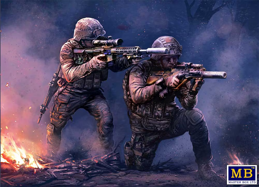 Masterbox 1/35 The Ukrainian Special Operations Forces. Sniper Group