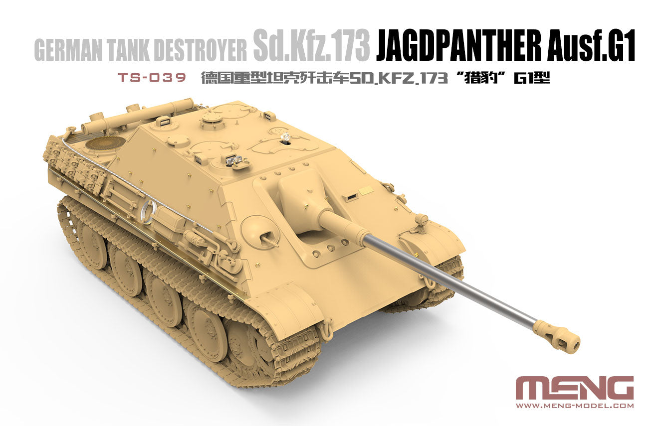 Meng Model 1/35 TS-039 German Tank Destroyer Sd.Kfz. 173 Jagdpanther Ausf. G1