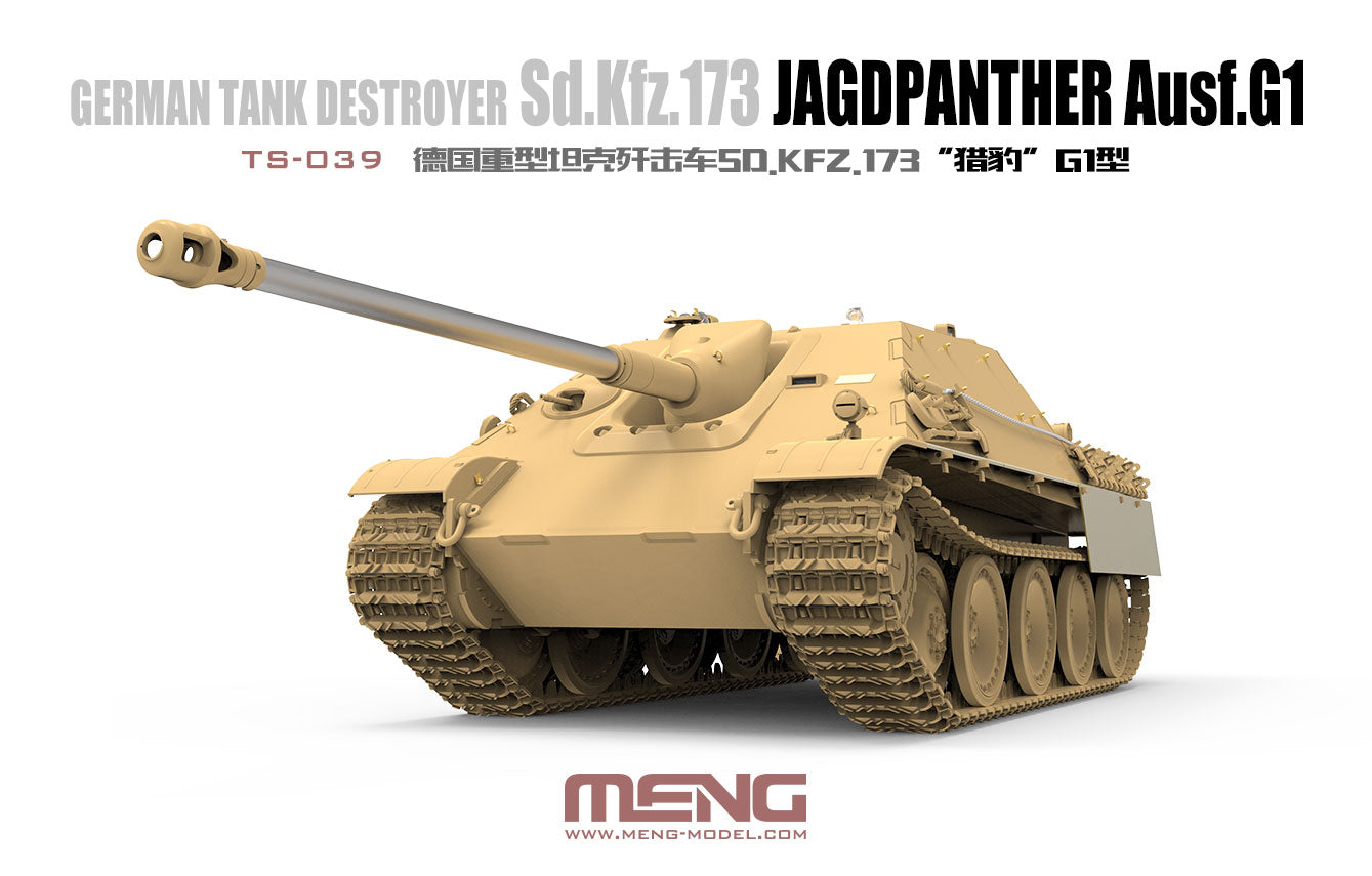 Meng Model 1/35 TS-039 German Tank Destroyer Sd.Kfz. 173 Jagdpanther Ausf. G1