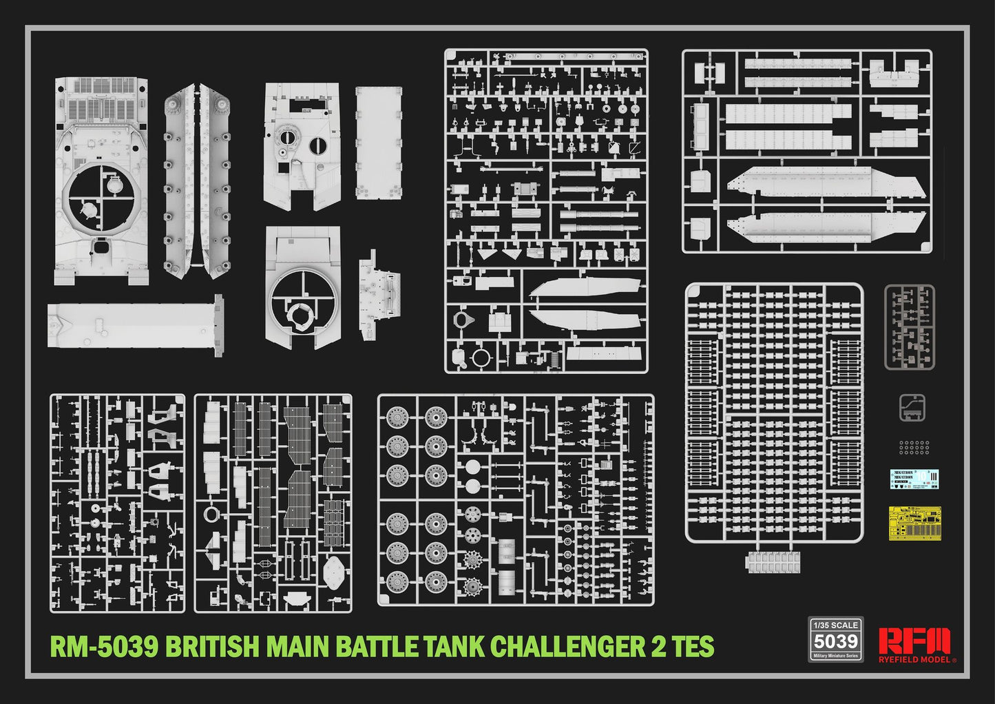 Rye Field 1/35 Challenger 2 TES British Main Battle Tank 5039