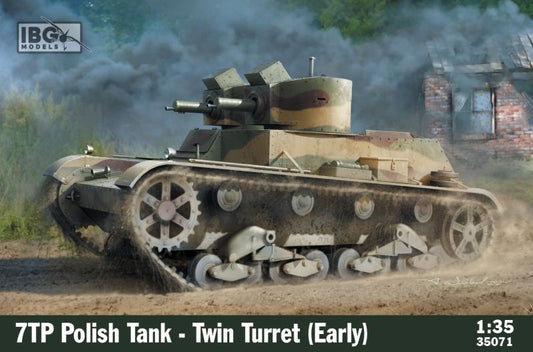 IBG 1/35 7TP Polish Tank Twin Turret (early) Model Kit