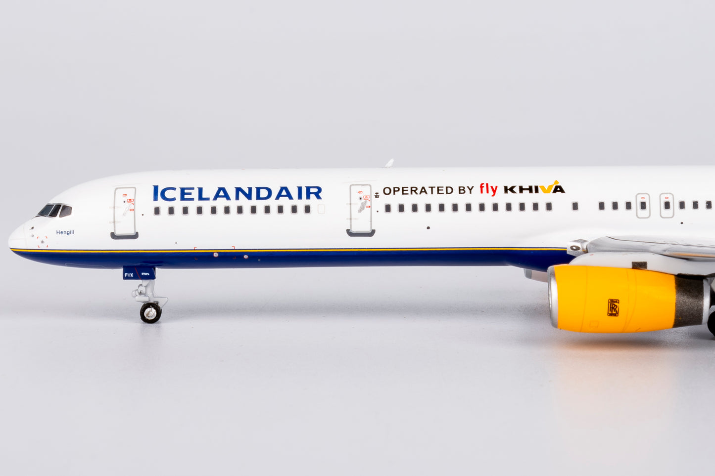 NG Models 1/1400 Icelandair (Fly Khiva) 757-300/w TF-FIX  "operated by fly KHIVA"