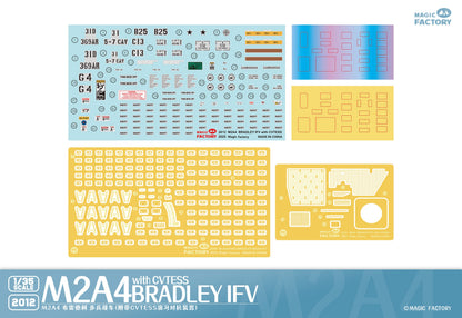 Magic Factory 1/35 2012 M2A4 Bradley IFVwith CVTESS Model Kit