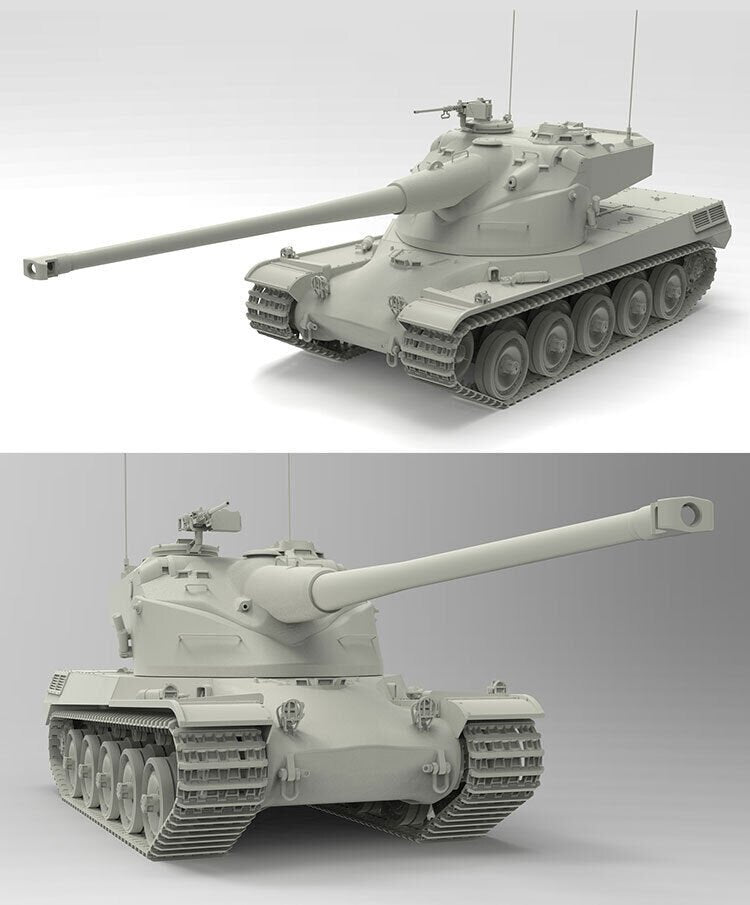 Amusing Hobby 1/35 AMX-50B France Heavy Tank