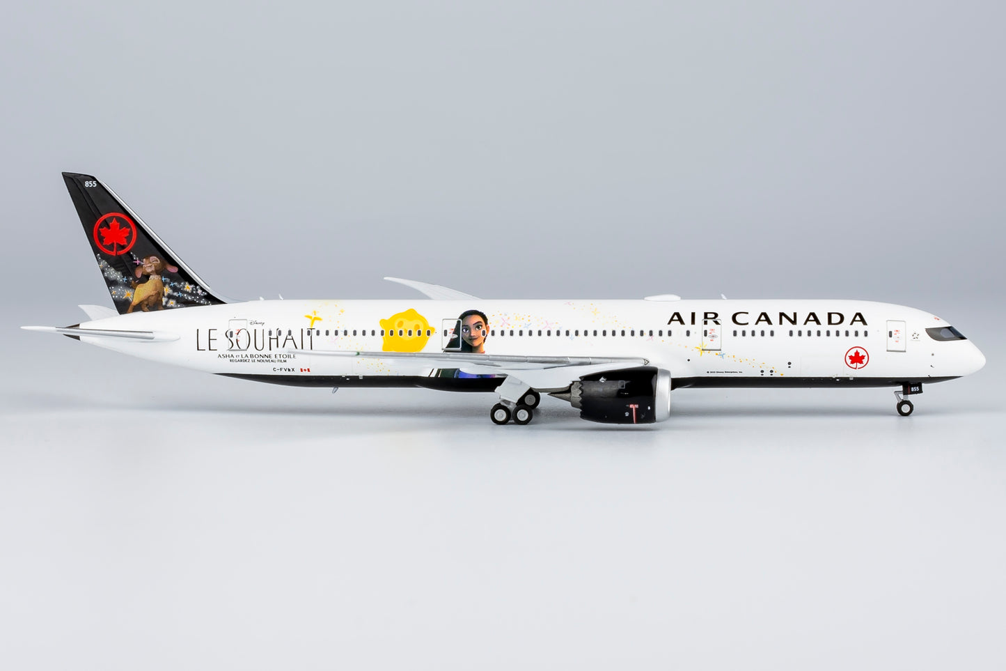 NG Models 1/400 Air Canada 787-9 Dreamliner C-FVLX Disney Wish / Le Souhait