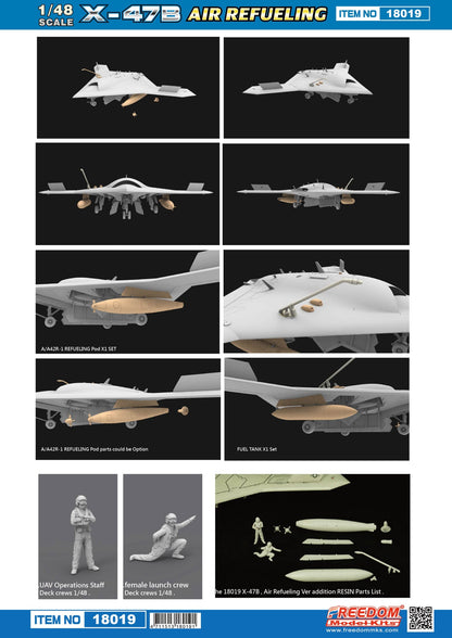 Freedom Model Kit 1/48 U.S Navy UCAS X-47B Air Refueling